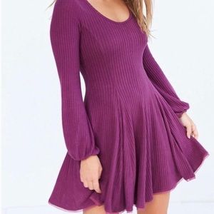 Urban Outfitters Purple Sweater Dress